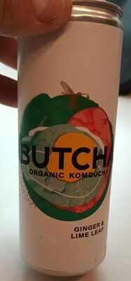 Ginger lime leaf front packaging