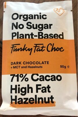 Dark chocolate + MCT and Hazelnuts