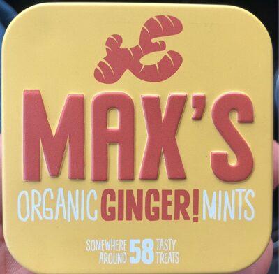 Max's Jengibre front packaging