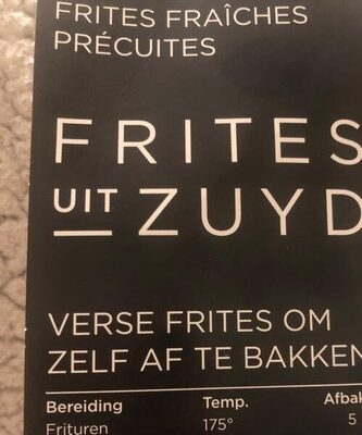 Frites uit zuyd