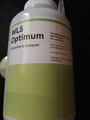 WLS Optimum Vitamine à croquer front packaging