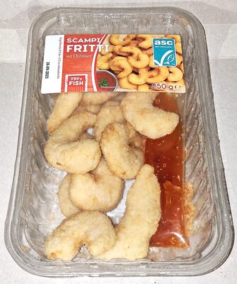 Scampi Fritti mit Chilisauce