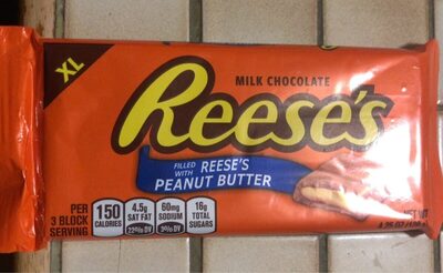 Chocolate slab front packaging