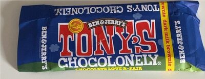 Tony’s chocolonely dark milk brownie