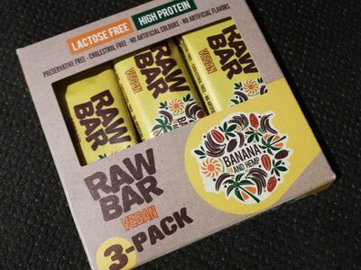 RAW BAR VEGAN front packaging