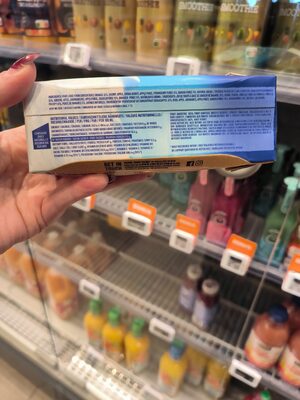 Fruitsmoothie nutrition facts table