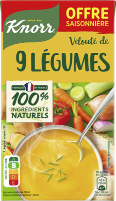 Velouté de 9 légumes