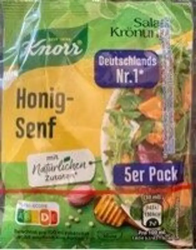 Salatkrönung Honig-Senf