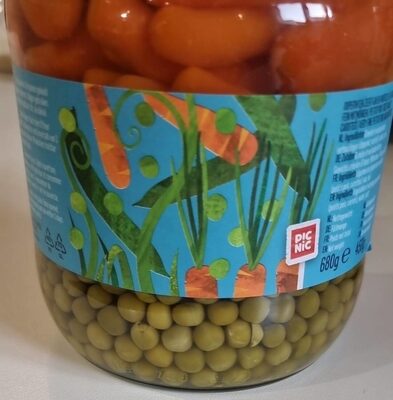 Doperwten en worteltjes