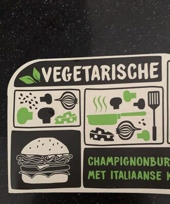 Veg champignonburger