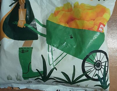 Mangostukjes diepgevroren front packaging