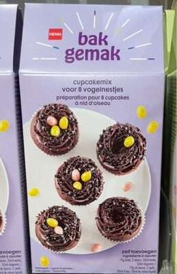 Preparation cupcakes