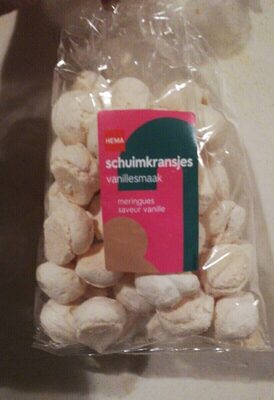 Meringues saveur vanille