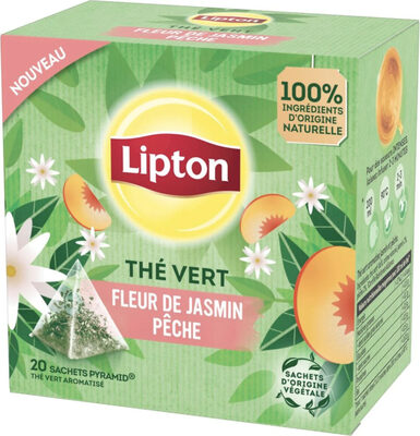 Thé vert, fleur de jasmin et pêche