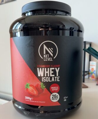 Whey Isolate Strawberry