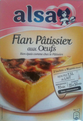 Flan patissier aux oeufs