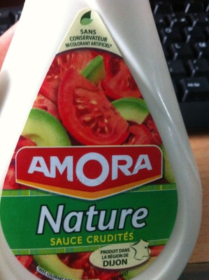 sauce crudités nature