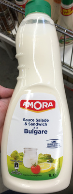 Amora Sauce Salade & Sandwich à la Bulgare 1L