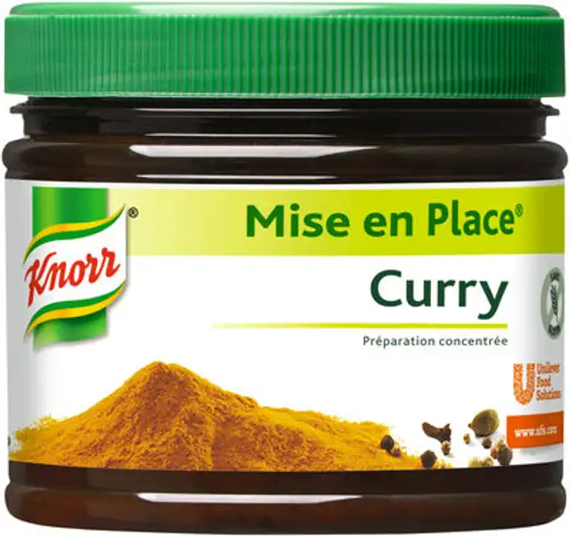 Knorr Mise en place Curry 340g front packaging