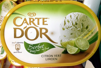 Sorbet Citron Vert front packaging