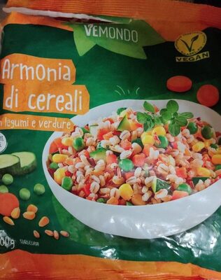 Armonia di cereali front packaging