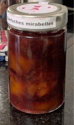 Confitures Quetsches Mirabelles