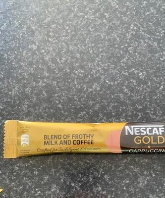 Coffee sachet front packaging