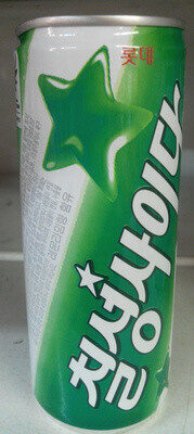 Lotte chilsung, cider, lemon lime