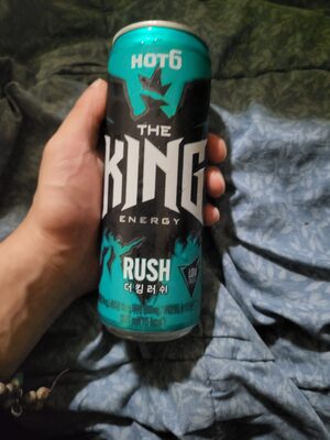 Korean Rush Energy Drink front packaging