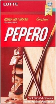 Pepero Original Stick Biscuit & Chocolate