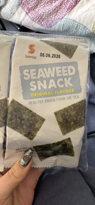SEAWEED SNACK ORIGINAL front packaging