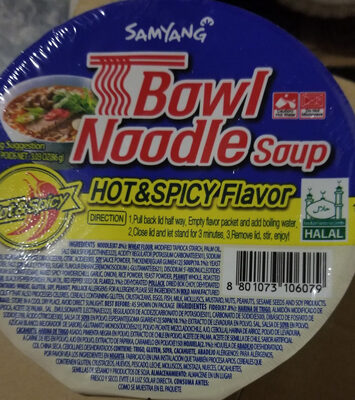 Bowl noodle soup