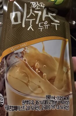 고소한 미숫가루 두유