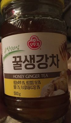 Ottogi Samhwa Ginger Tea 500G front packaging