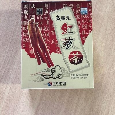 Thé Ginseng rouge Coréen