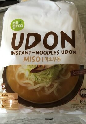 all groo UDON INSTANT-NOODLES UDON MISO 1 미소우동 Ser