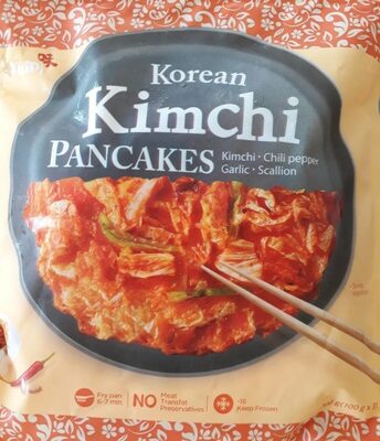 Korean kimchi pancakes