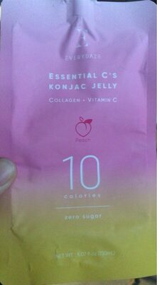 Essential C's Konjac Jelly - Peach