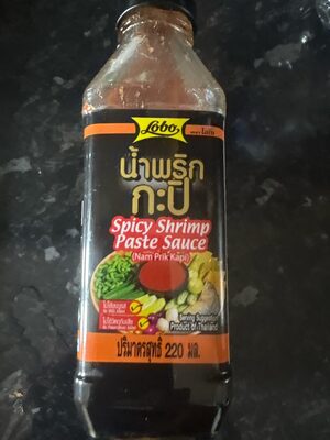 Spicy Shrimp Paste Sauce front packaging