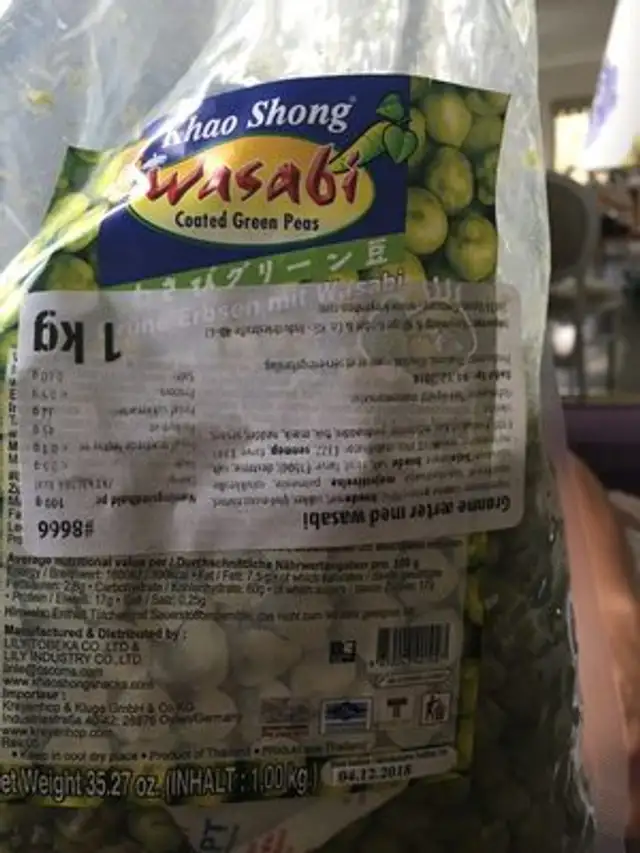 Wasabi beans