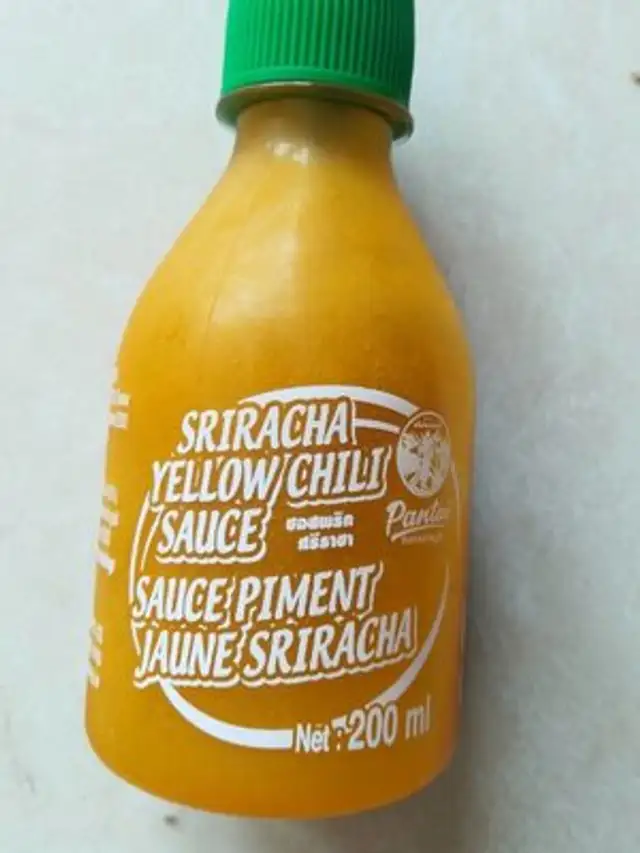 Sauce piment jaune Sriracha
