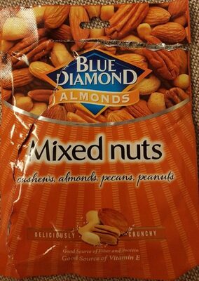 Mixed Nuts front packaging