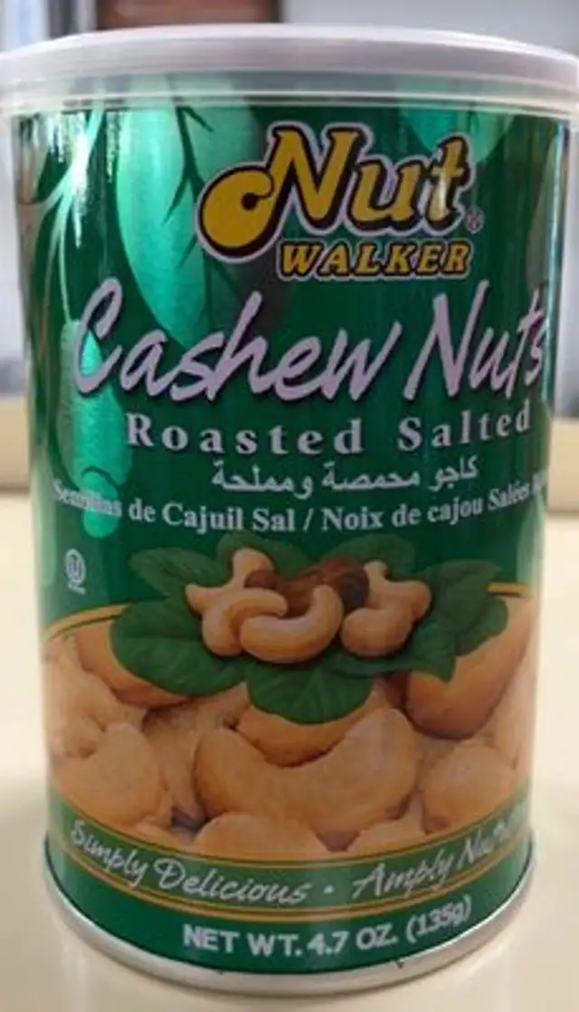 Nut Walker Roated Cashew Nuts With Salt 135 G.