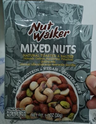 Mixed Nuts Natural toasted & salted