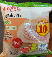 ขนมปังโฮลวีตไส้ปูอัดมายองเนส