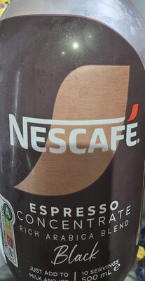ESPRESSO CONCENTRATE RICH ARABICA BLEND Black