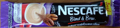 เนสกาแฟ เบลนด์ แอนด์ บลิว สูตรน้ำตาลน้อย front packaging