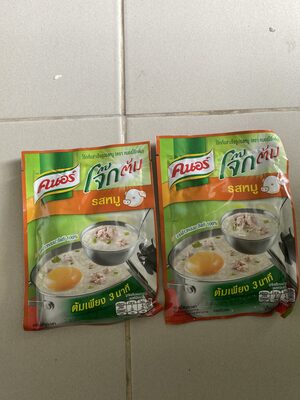 โจ๊กต้ม รสหมู