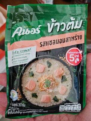 คนอร์ ข้าวต้ม รสแซลมอนสาหร่าย