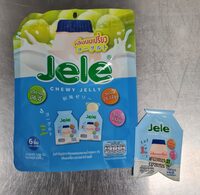 เจเล่ ชิววี่ เยลลี่ กลิ่นนมเปรี้ยว  Jele Chewy Jelly